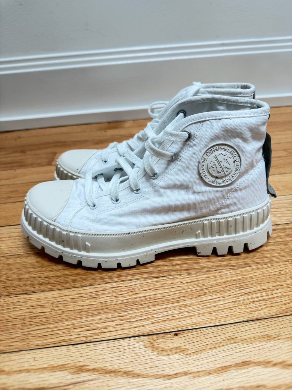 Palladium PallaShock Original V1  Mid-Top Boots | Star White | Women’s 8.5 - Picture 2 of 16